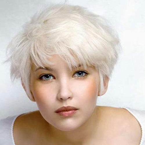hair styles for short haired blondes