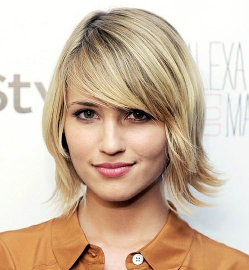 Short Shaggy Bob Haircuts for Women from Dianna Agron