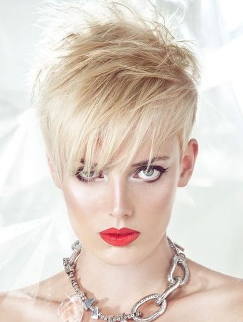 2012 Short Haircuts for Women in Pixie and Short Shaggy