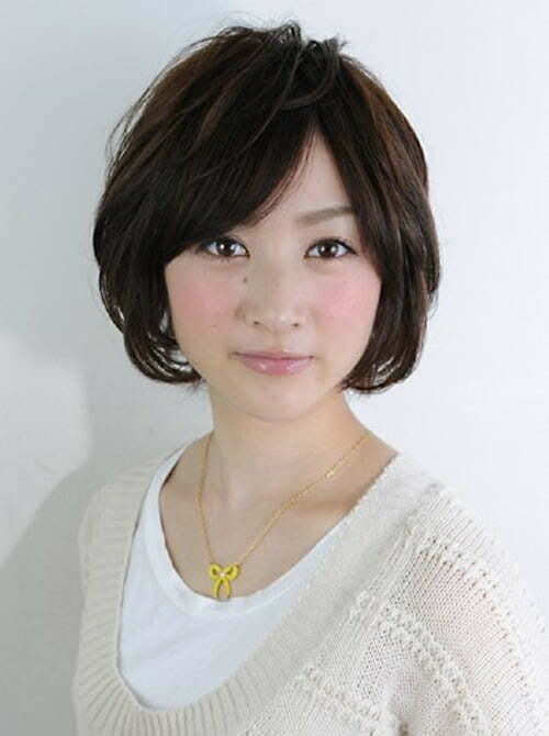 Short japanese hairstyles for women 2013