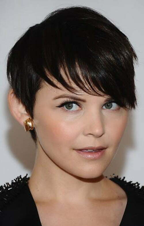 Short haircuts with long bangs, may sound a bit different but looks ...