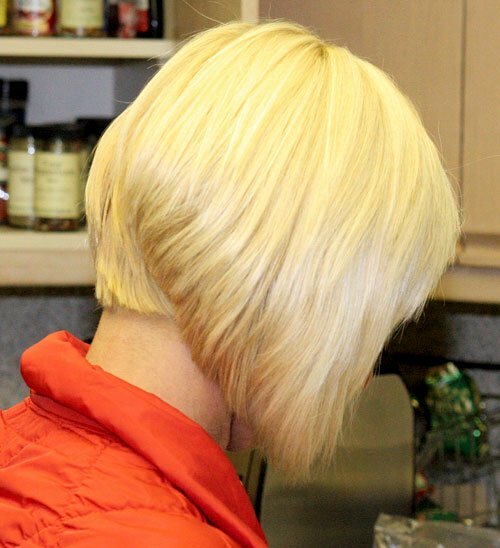 Short blonde bob haircuts photos
