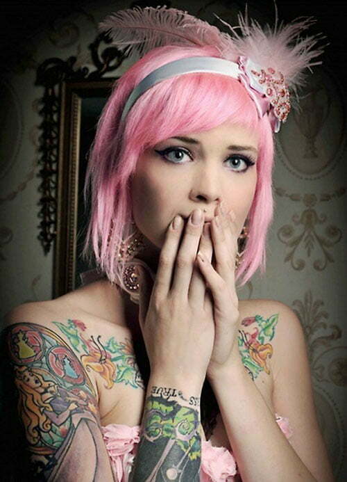 Best pink hair color pictures