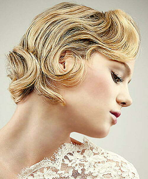 Wedding hairstyles for short blonde hair 2013