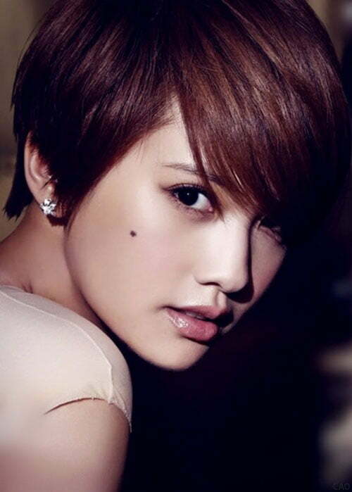 Cute short asian hairstyles with bangs