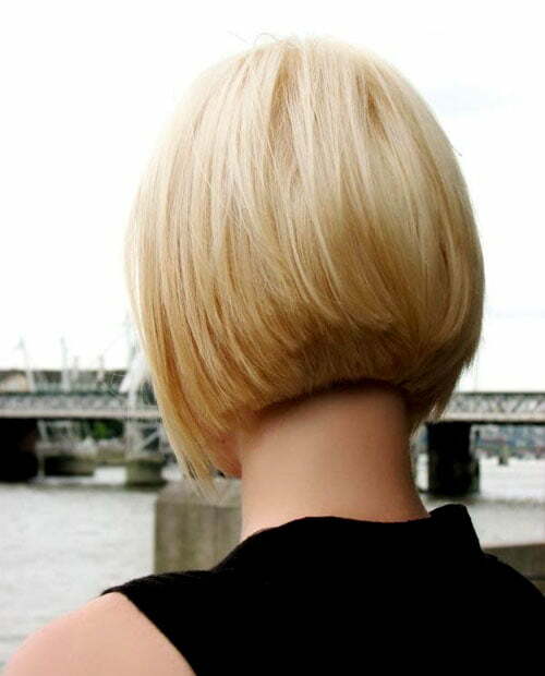 Short Hairstyles Back View