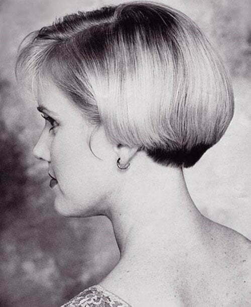 Side view of short haircuts for women