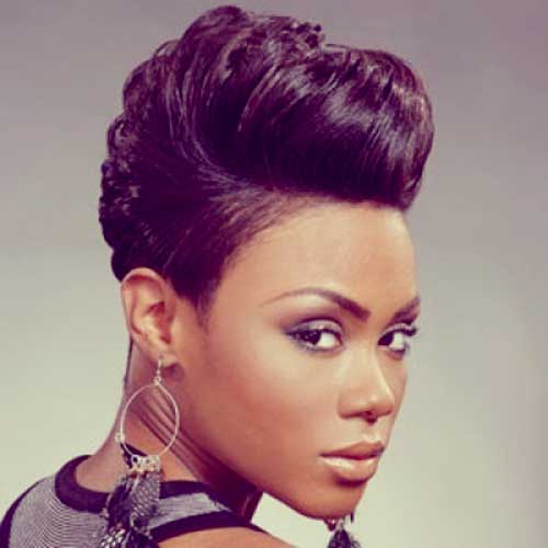 Short african american hairstyle pictures