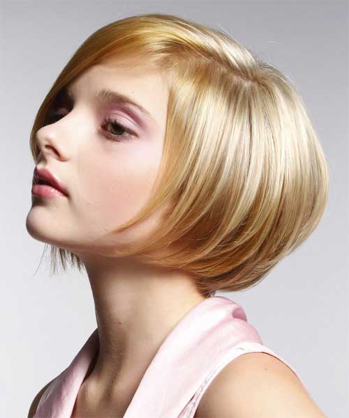 of the short bob hairstyle that is cute and elegant , this hairstyles ...