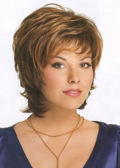 Short stacked hairstyles picture
