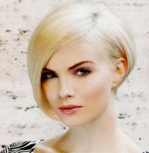 Pictures of short tapered bob haircuts
