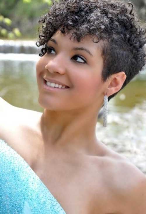 Short Hairstyles For Curly Hair Black Women