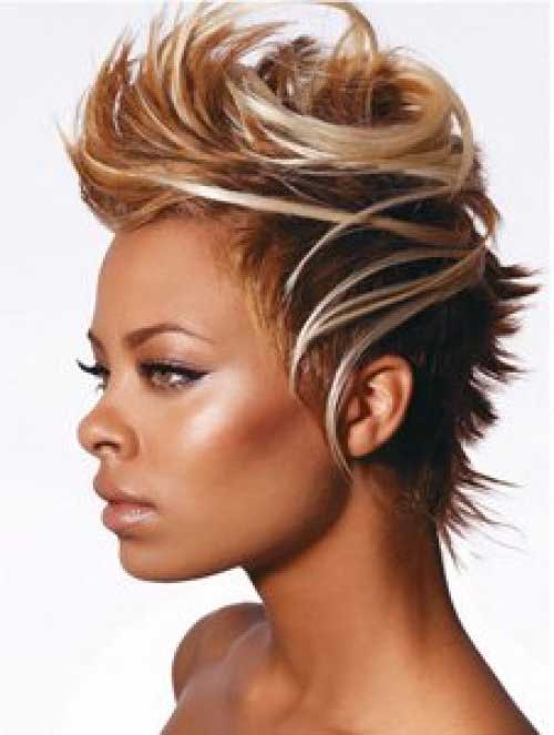 Mary J Blige short hairstyle