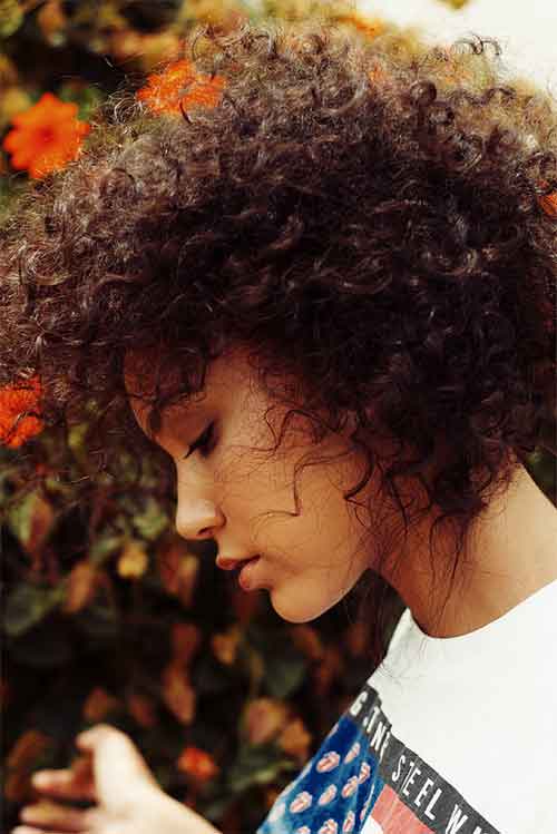 Short Hairstyles For Naturally Curly Hair