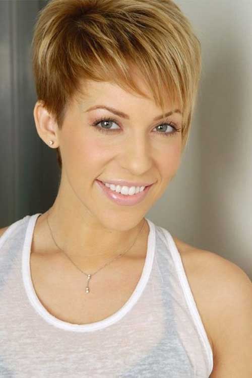 ... like to carry pixie haircut. This girl looks cute in pixie haircut