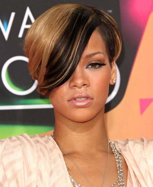 Rihanna Short Hair Styles