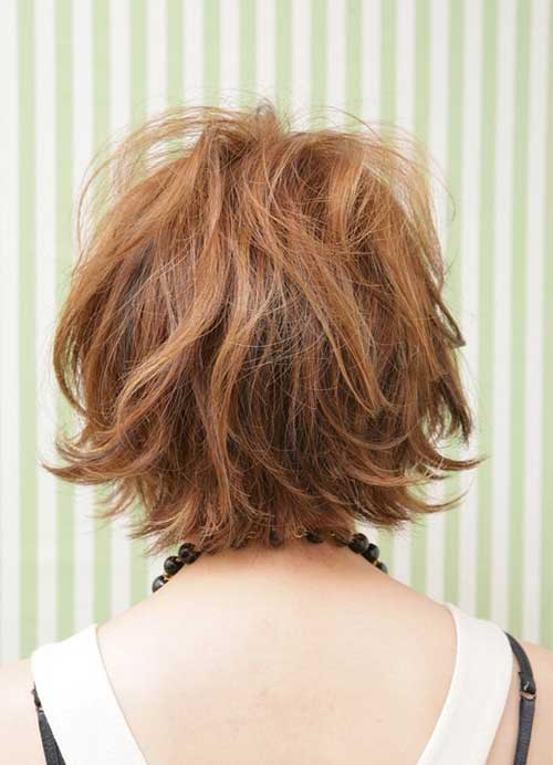 Short messy haircuts for women