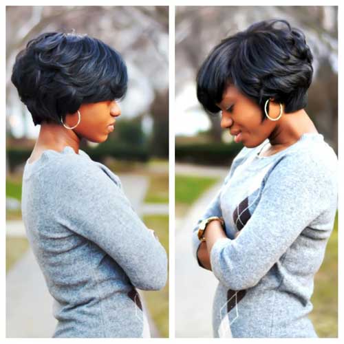Cute short haircuts for black women