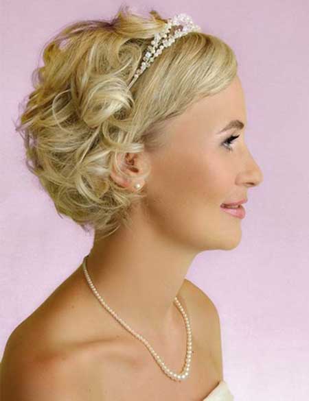 Wedding curly hairstyles 2013