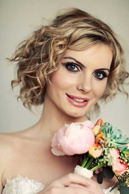 Short Hairstyles For Brides