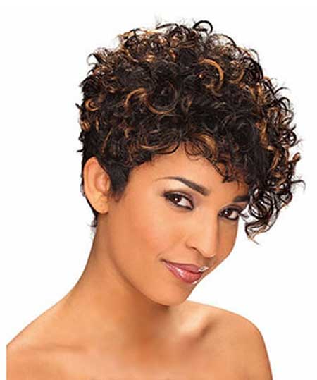 Short Hair Styles for Curly Hair-4