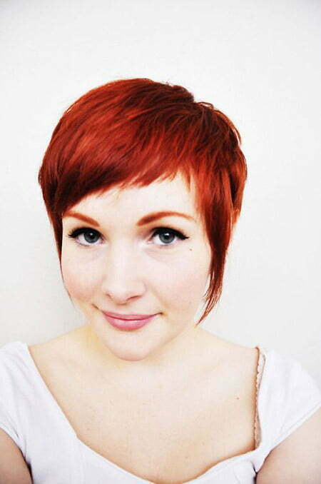 The Cool and Charming Hazelnut Pixie Cut