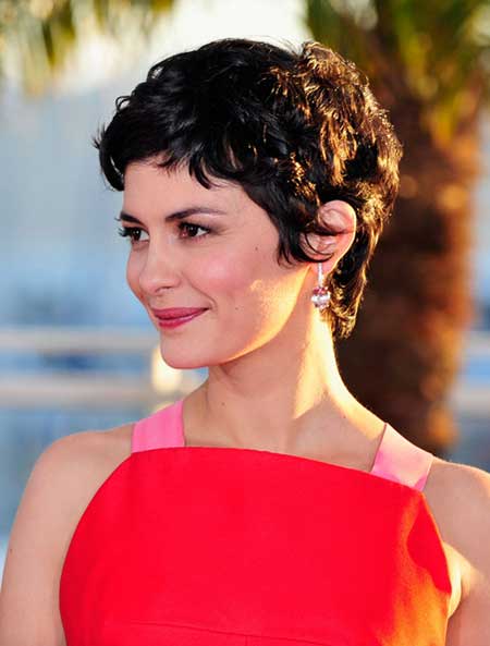 Cool Wavy Pixie Hairstyle