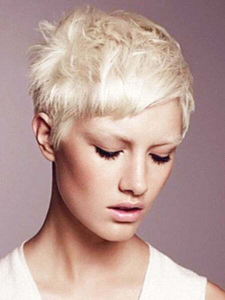 Lovely Messy Pixie Cut
