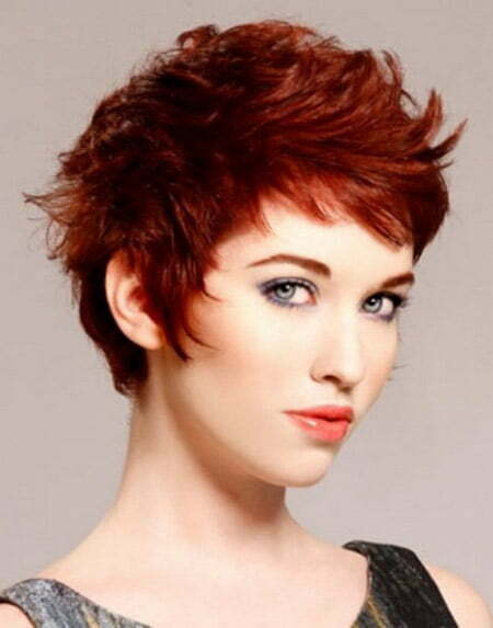 Short Red Pixie