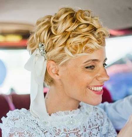20 Short Hairstyles for Brides_11