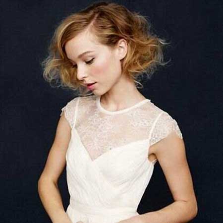 20 Short Hairstyles for Brides_8