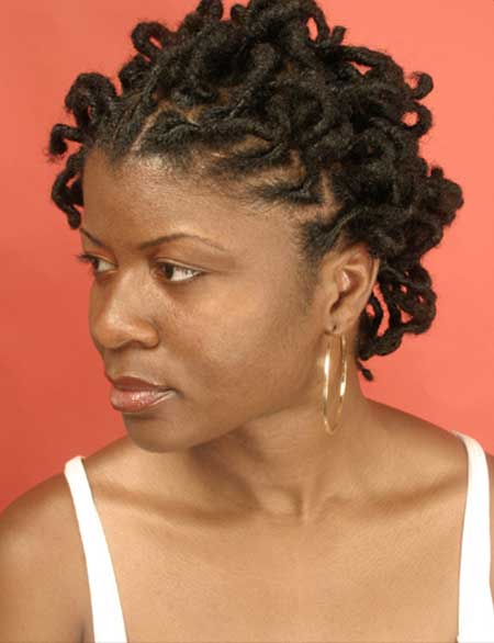 Short Dreadlock Hairstyles For Black Women
