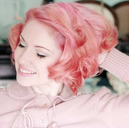 Interesting Cute Pink Hair