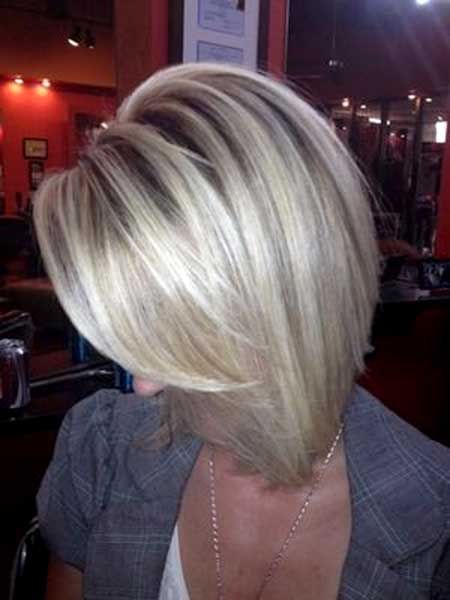 Blonde Colored Long Layered Haircut for Girls