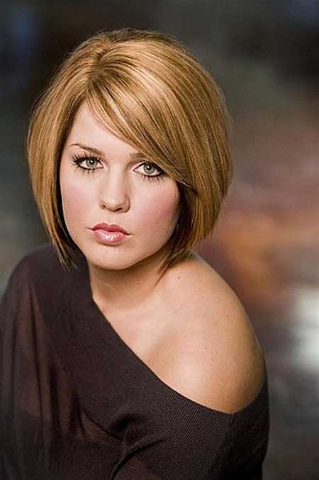 Short Hairstyles Round Face