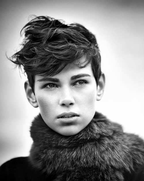 Messy Cute Short Haircuts for Girls