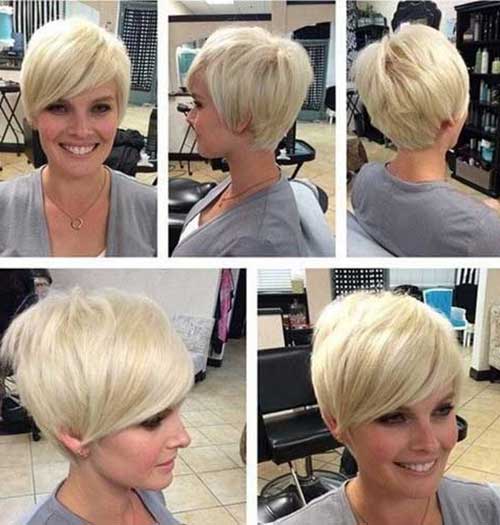 Long Pixie Haircuts with Fringes