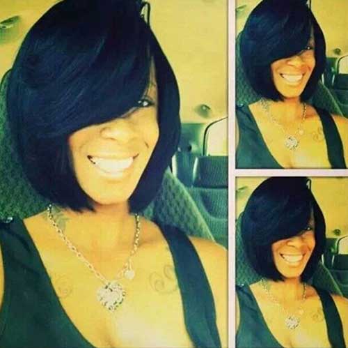 Cute Bob Hairstyles with Weave for Black Women