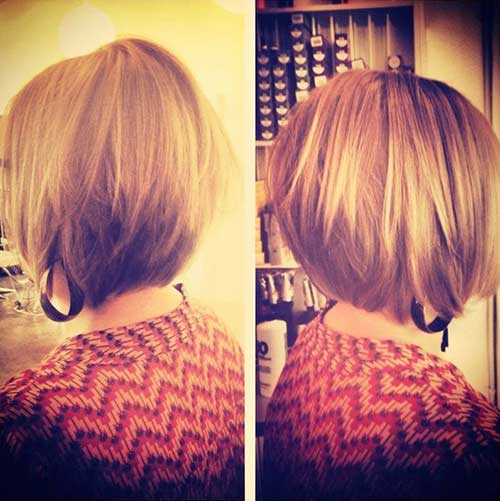  Short A-line Stacked Bob Hairstyles