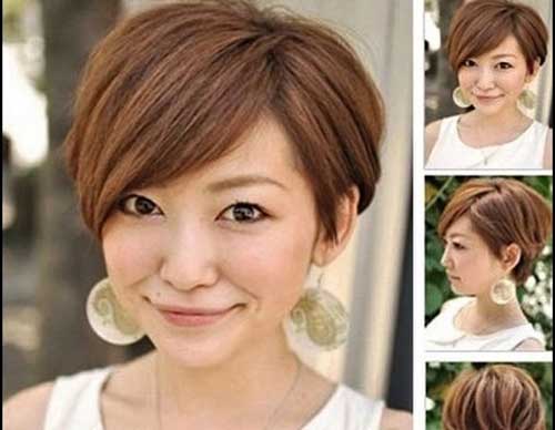 Short Bob Hairstyles for Round Face