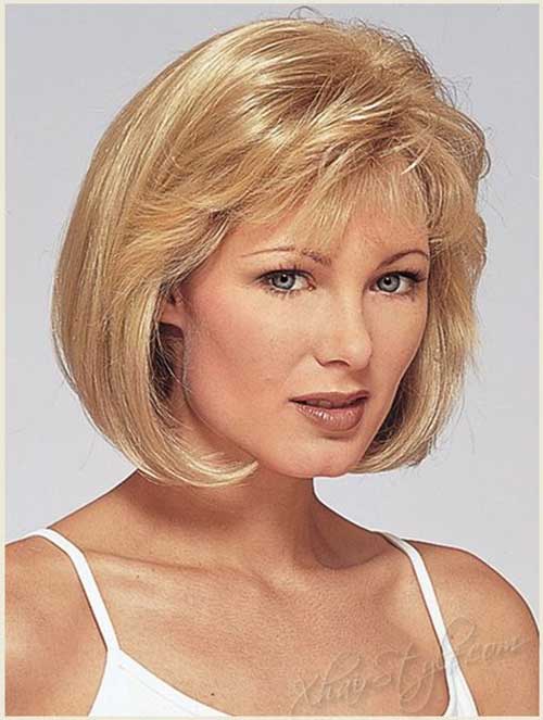 Older Round Faces Women Short Haircuts