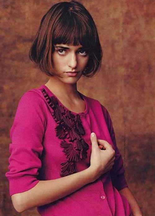 Casual French Bob Hairstyles
