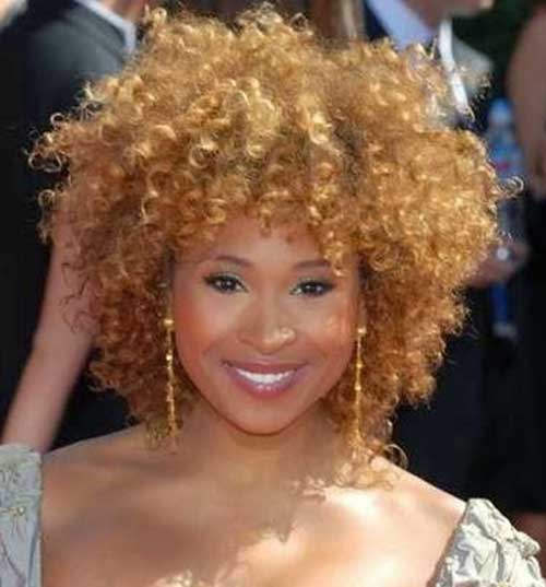 Curly Short Weave Blonde Hairstyles
