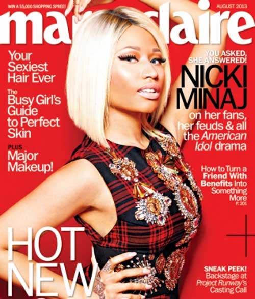 Pics Photos - Nicki Minaj Bob Hairstyle Blonde
