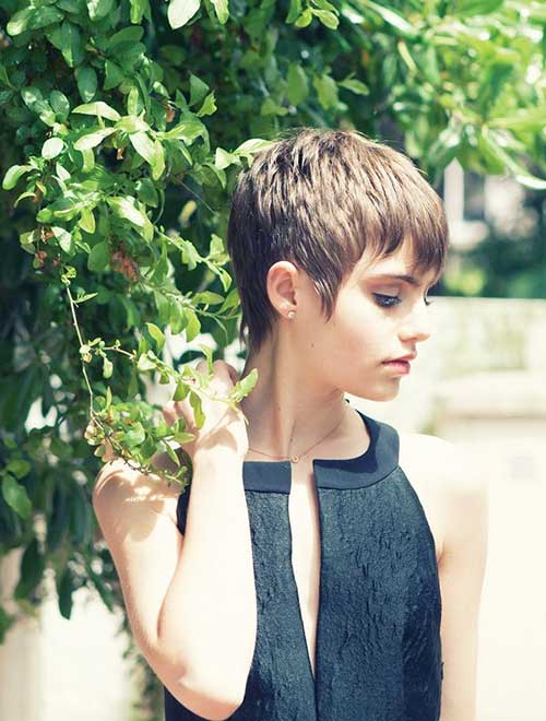 Short Cropped Pixie Haircuts