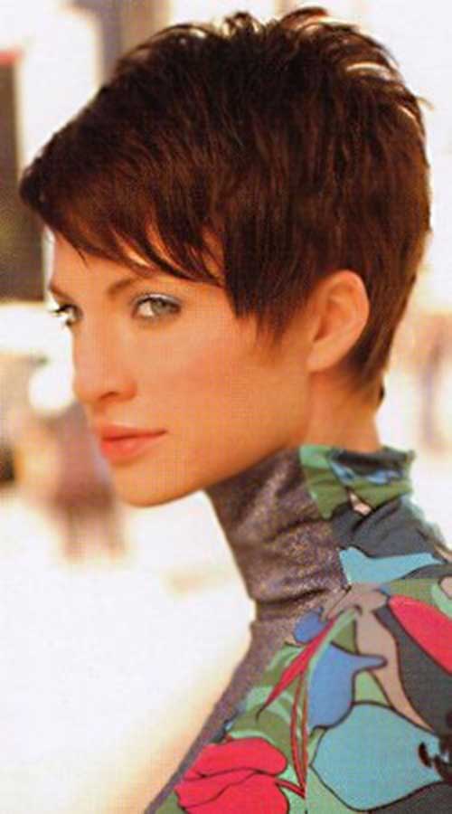 Short Straight Pixie Cropped Trendy Haircuts