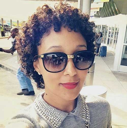 Very Short Curly Weave Hairstyles