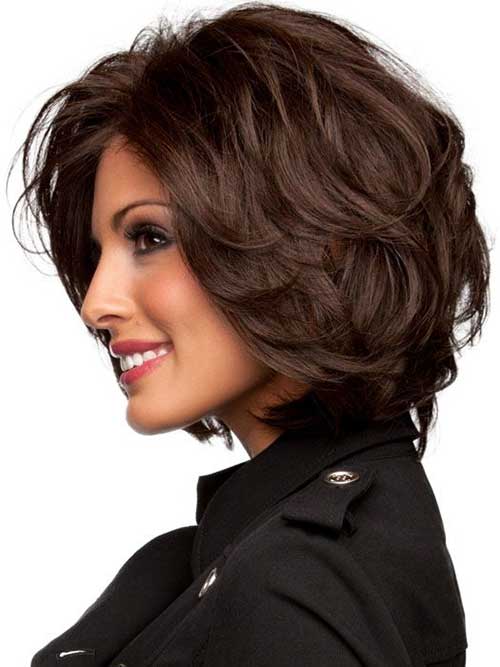 Short Thick Haircuts for Brunettes