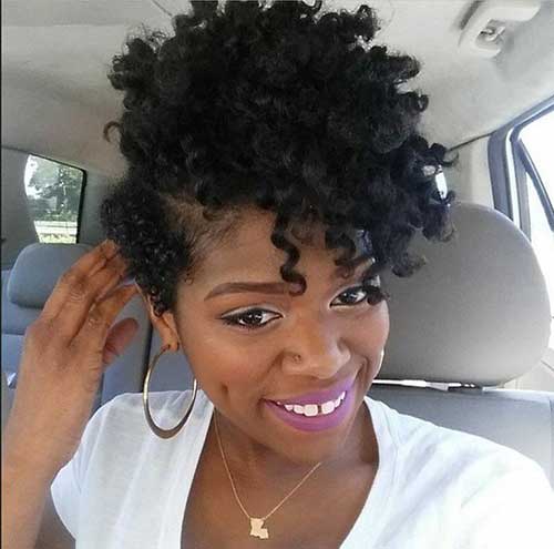 Short Natural Haircuts for Black Women-7