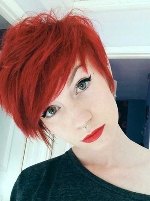 Images Short Red Pixie Haircuts